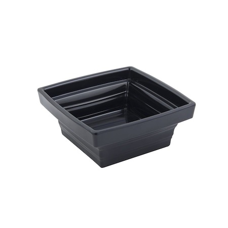 Bon Chef Americana Square Bowl 1Qt 5 1/2"L X 5 1/2"W X 2 1/4"Deep 53109BLACK